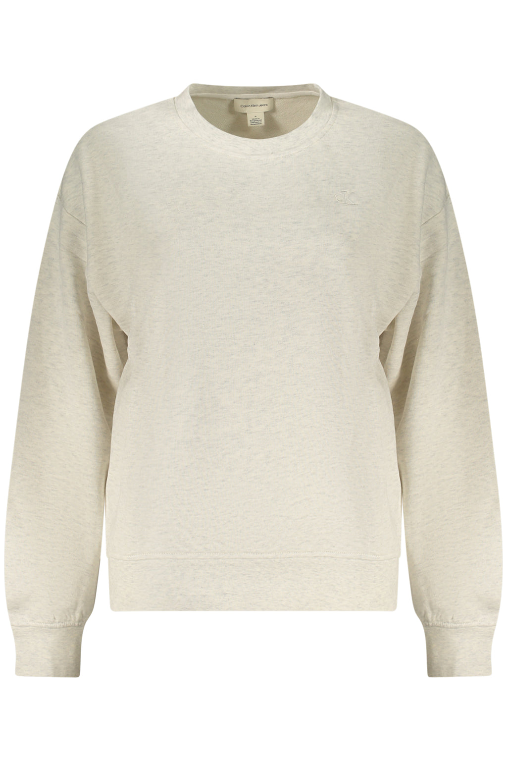 CALVIN KLEIN WOMEN'S GRAY ZIP-UP SWEATSHIRT