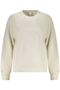 CALVIN KLEIN WOMEN'S GRAY ZIP-UP SWEATSHIRT