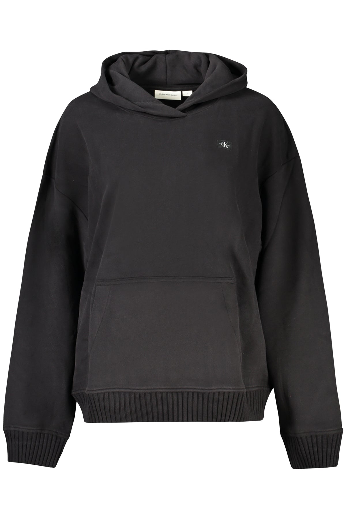 CALVIN KLEIN SWEATSHIRT WITHOUT ZIP WOMEN BLACK