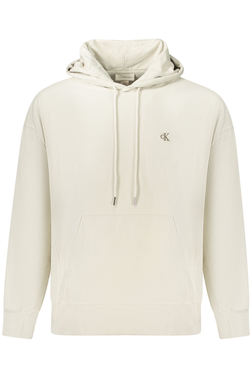 CALVIN KLEIN MEN'S ZIP-UP SWEATSHIRT BEIGE