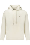 CALVIN KLEIN MEN'S ZIP-UP SWEATSHIRT BEIGE