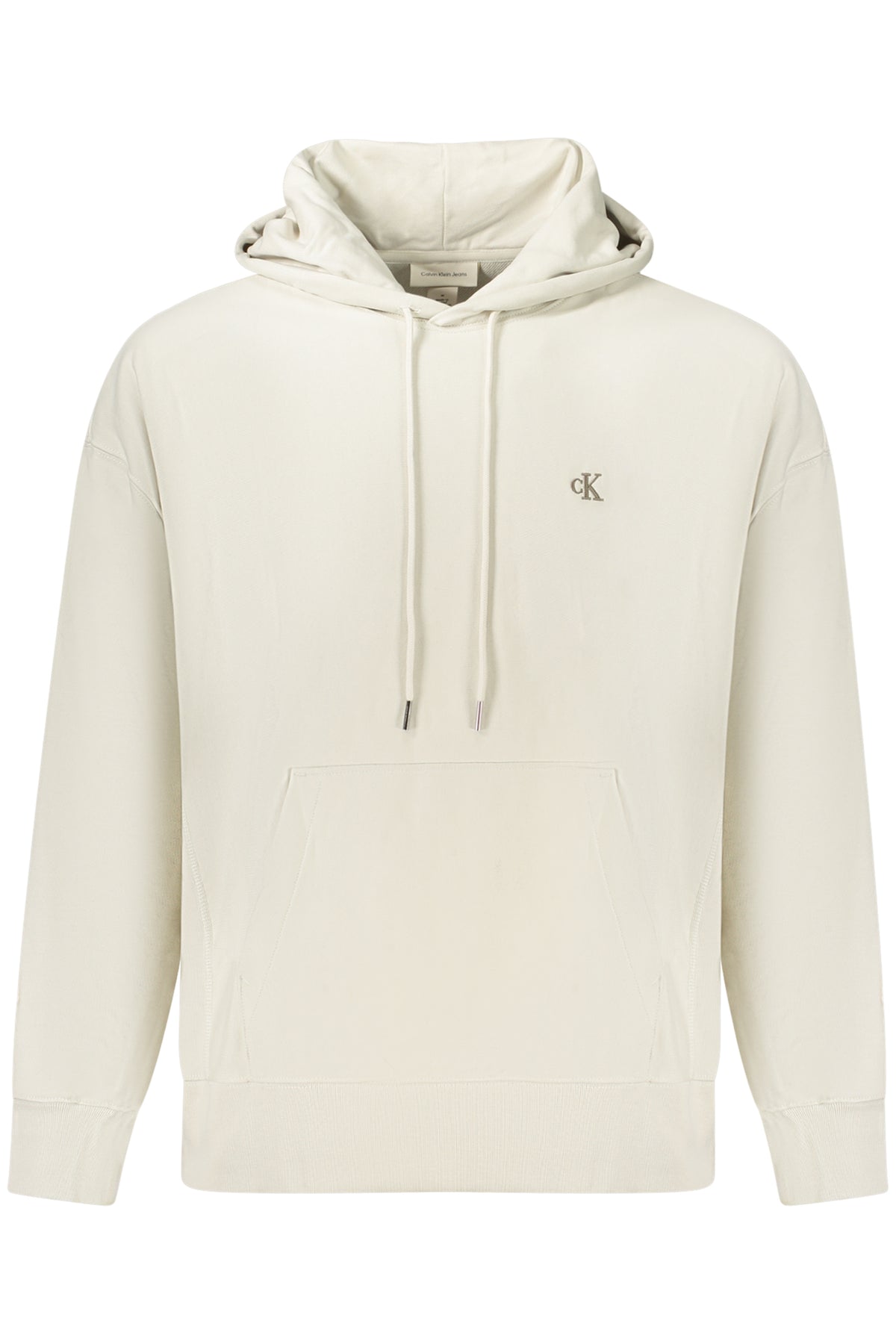 CALVIN KLEIN MEN'S ZIP-UP SWEATSHIRT BEIGE