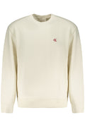 CALVIN KLEIN MEN'S ZIP-UP SWEATSHIRT WHITE