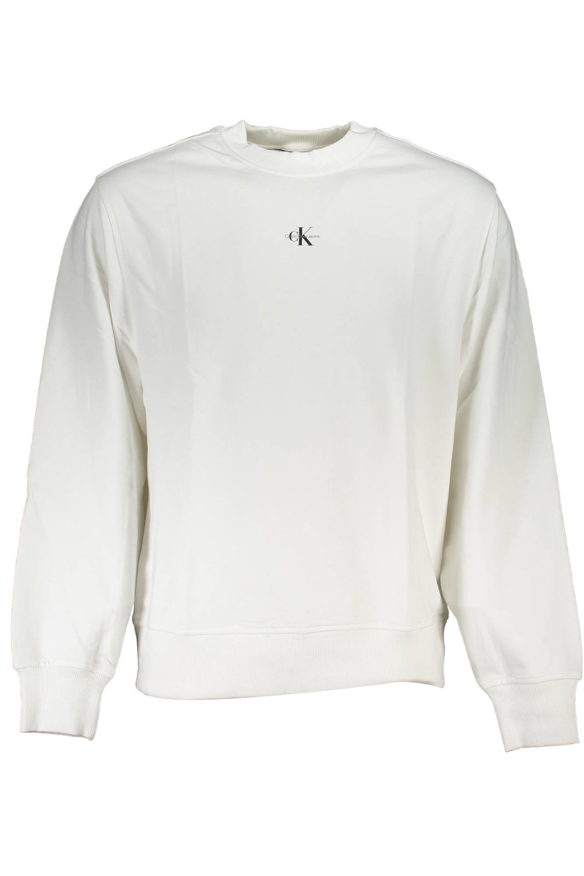 CALVIN KLEIN MEN'S ZIP-UP SWEATSHIRT WHITE
