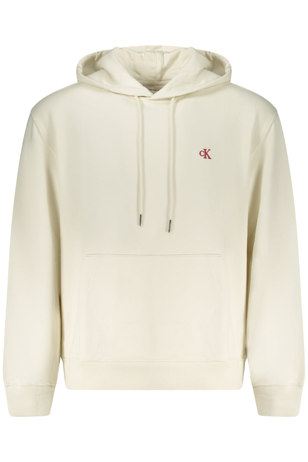CALVIN KLEIN MEN'S ZIP-UP SWEATSHIRT WHITE