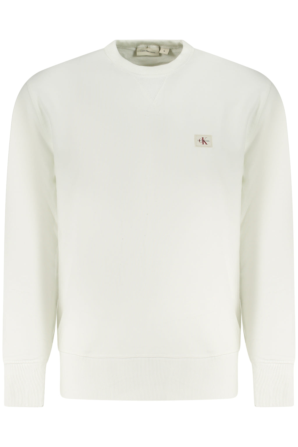 CALVIN KLEIN MEN'S ZIP-UP SWEATSHIRT WHITE