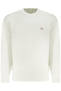 CALVIN KLEIN MEN'S ZIP-UP SWEATSHIRT WHITE