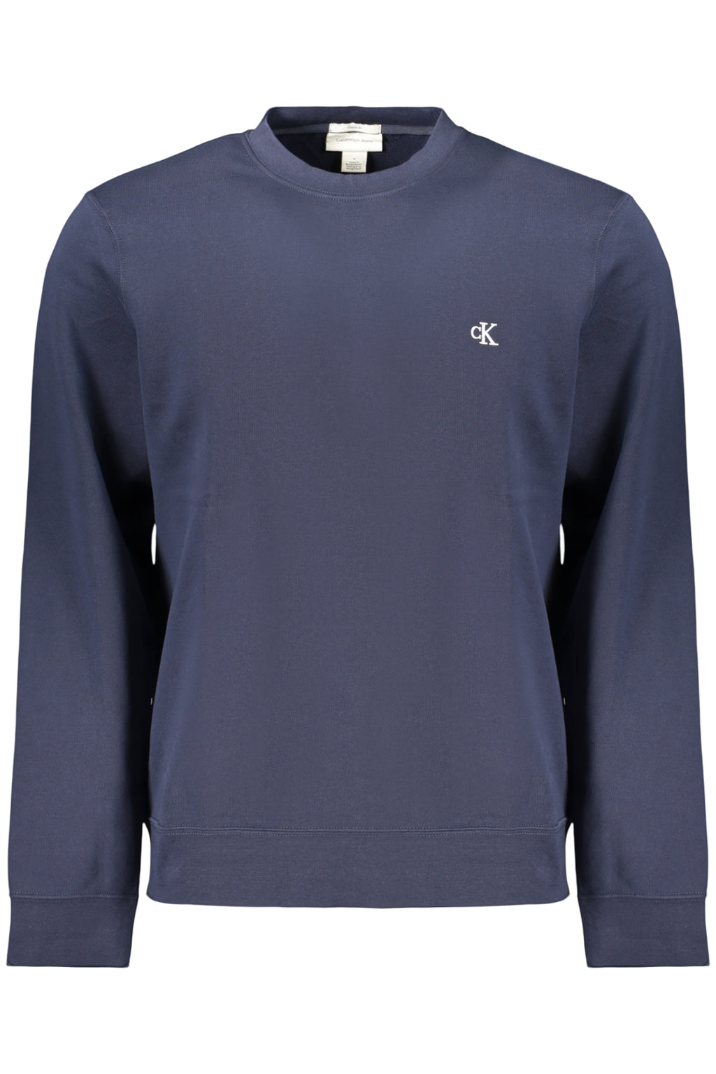 CALVIN KLEIN MEN'S BLUE ZIP-UP SWEATSHIRT