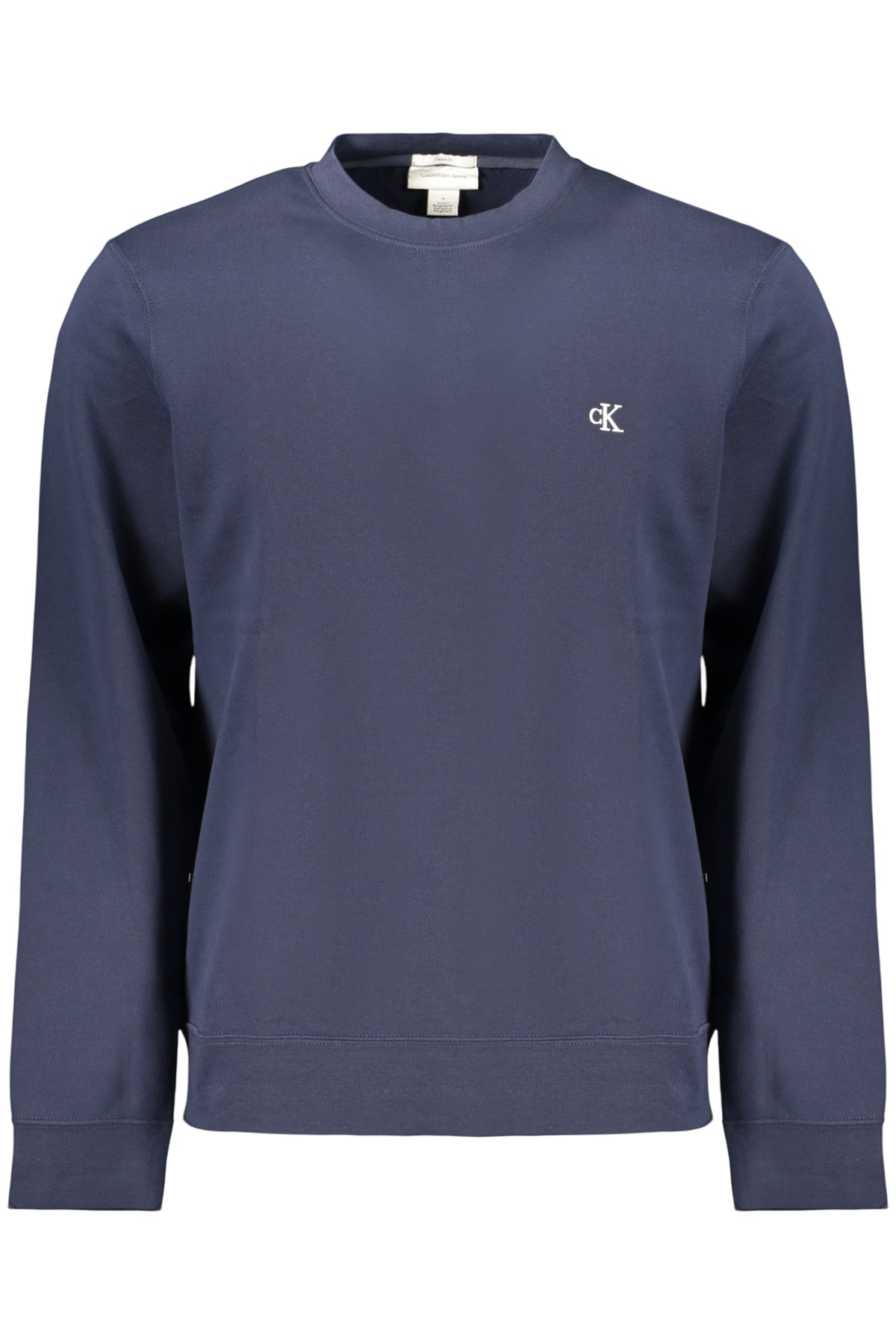 CALVIN KLEIN MEN'S BLUE ZIP-UP SWEATSHIRT