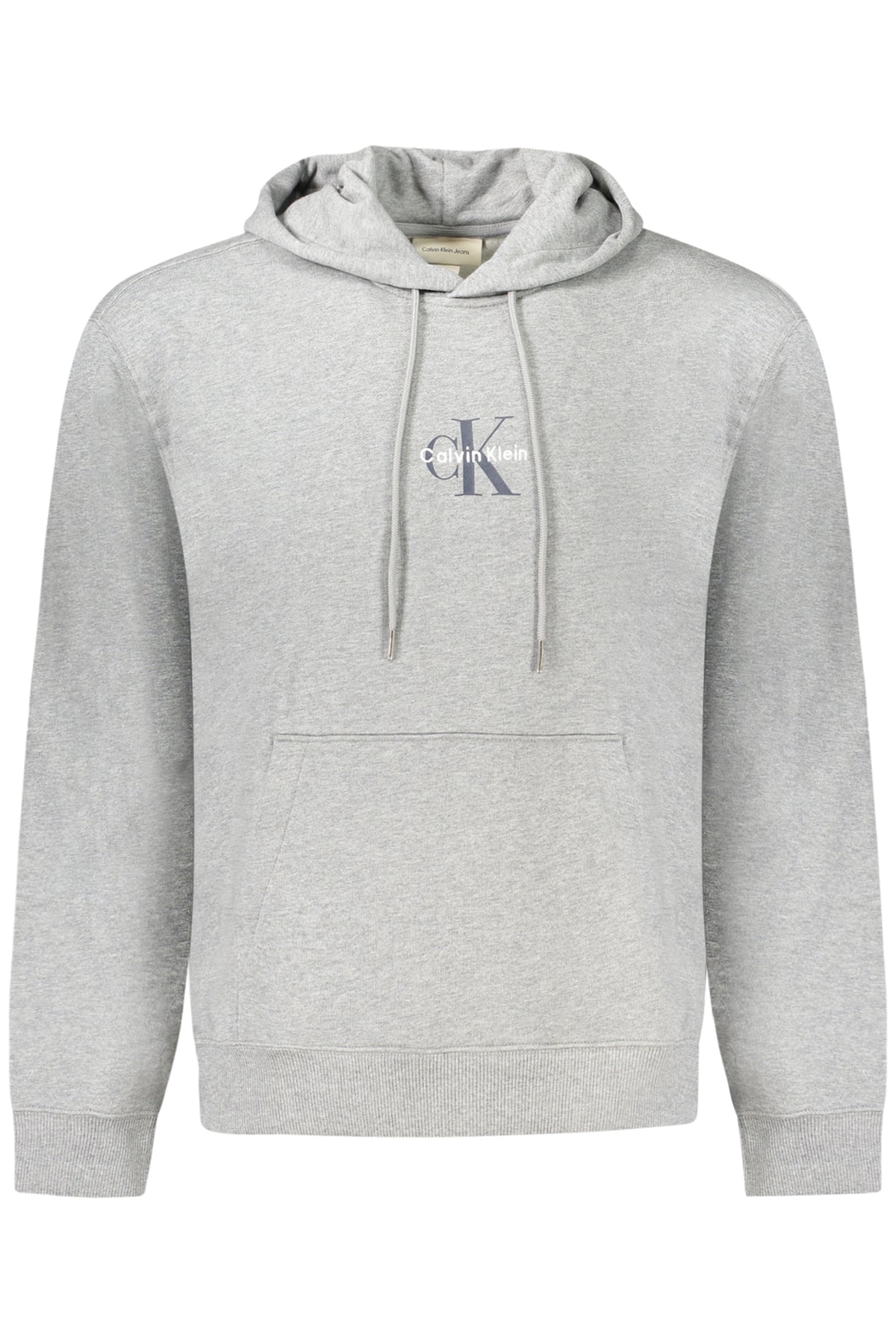 CALVIN KLEIN MEN'S GRAY ZIP-UP SWEATSHIRT
