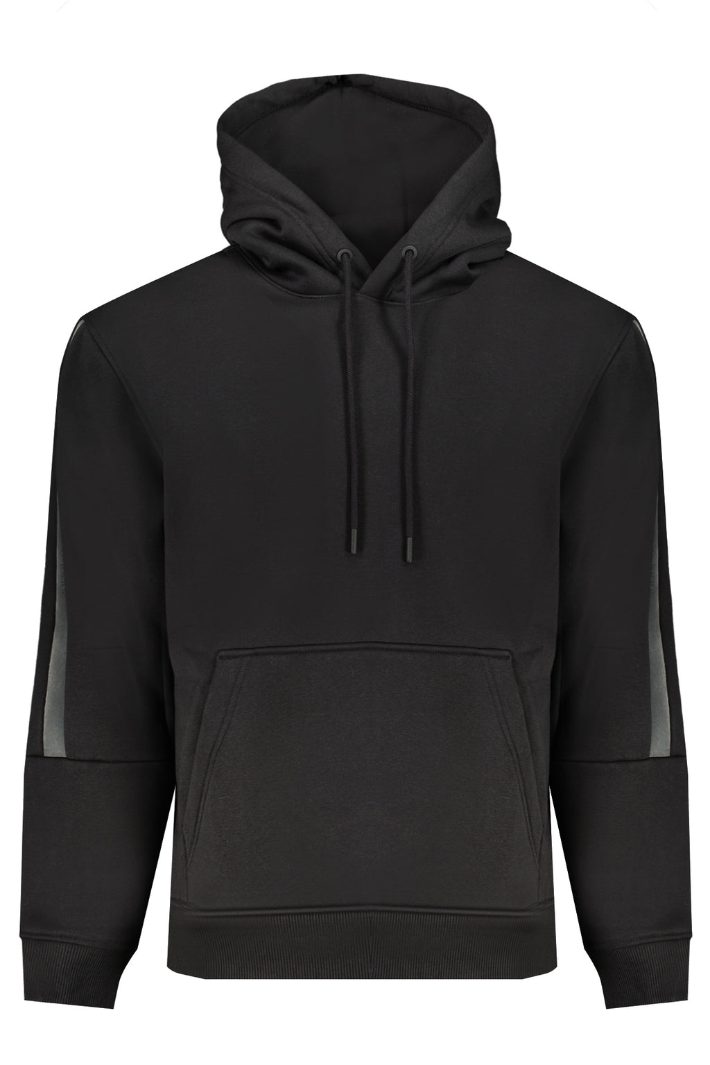 CALVIN KLEIN MEN'S BLACK ZIPLESS SWEATSHIRT