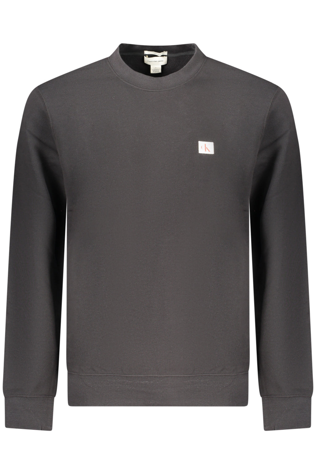 CALVIN KLEIN MEN'S BLACK ZIP-UP SWEATSHIRT