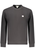 CALVIN KLEIN MEN'S BLACK ZIP-UP SWEATSHIRT