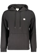 CALVIN KLEIN MEN'S BLACK ZIP-UP SWEATSHIRT