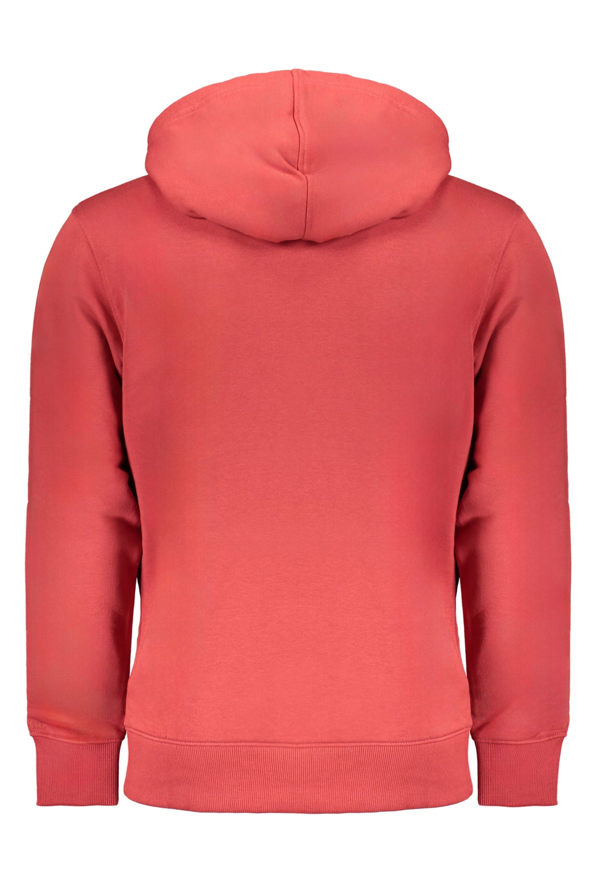 CALVIN KLEIN MEN'S RED ZIP-OUT SWEATSHIRT