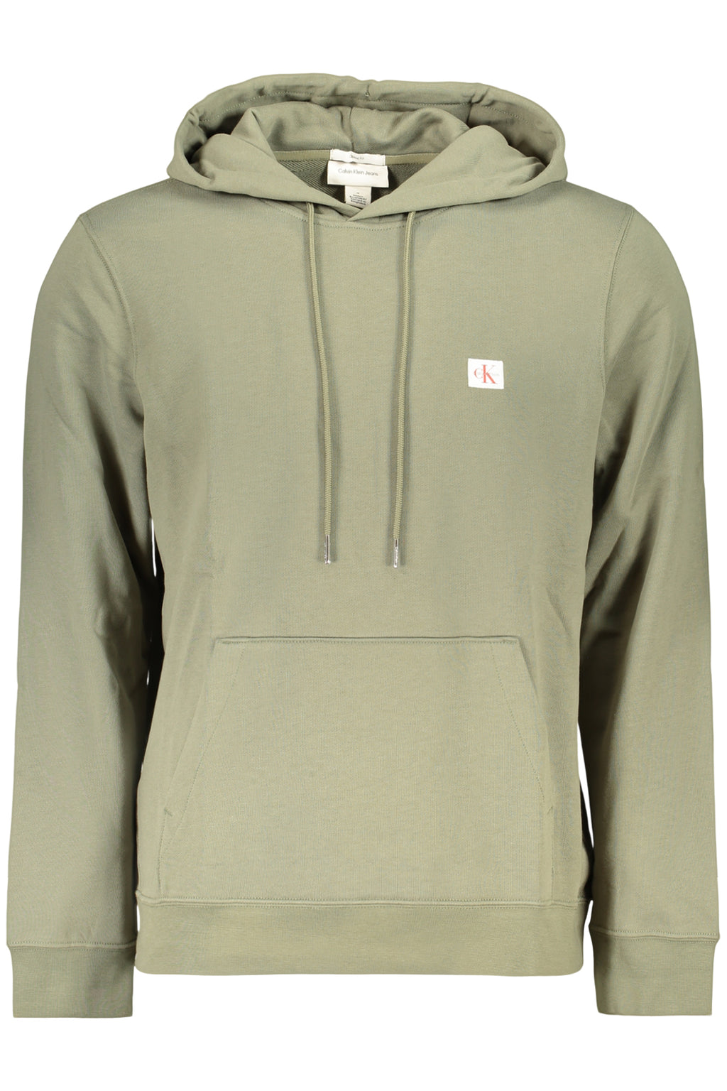 CALVIN KLEIN MEN'S ZIP-UP SWEATSHIRT GREEN