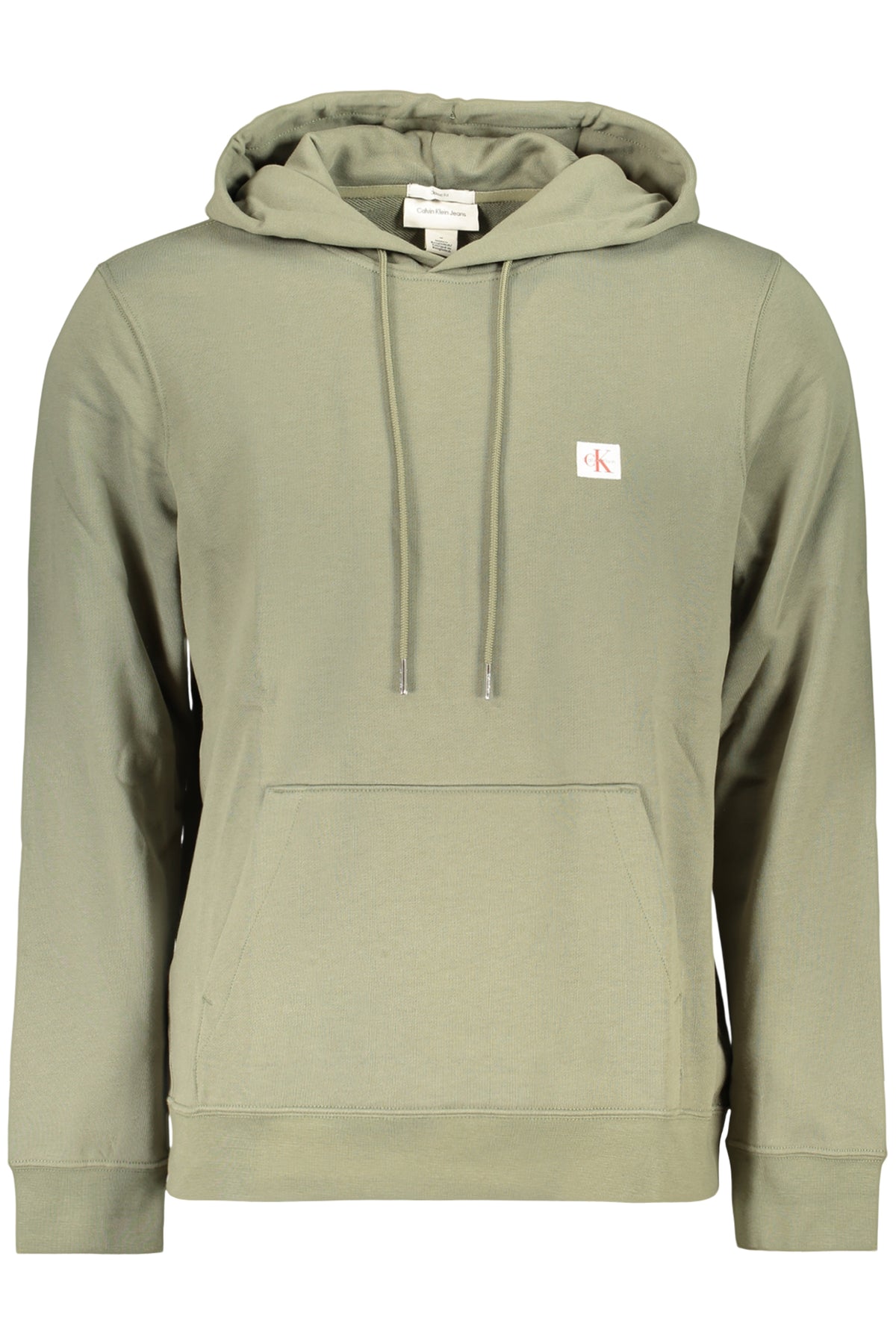 CALVIN KLEIN MEN'S ZIP-UP SWEATSHIRT GREEN