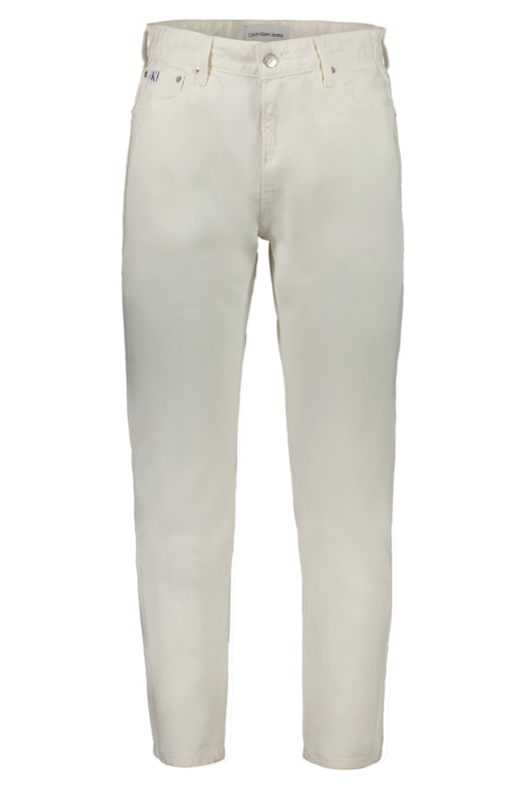 CALVIN KLEIN MEN'S WHITE DENIM JEANS