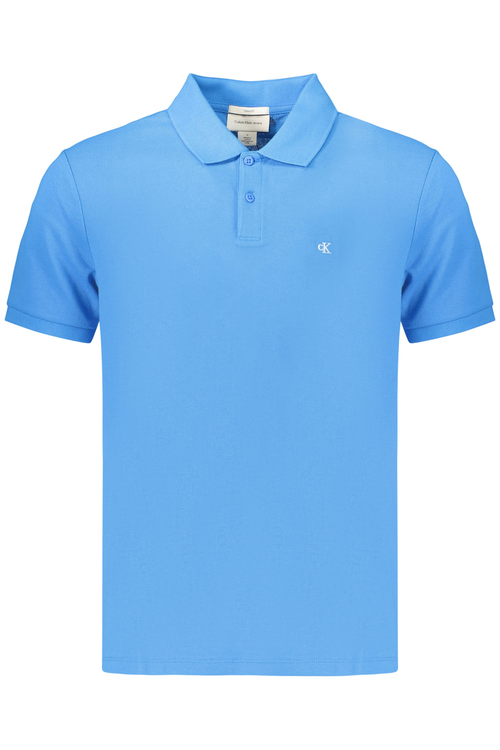 CALVIN KLEIN MEN'S SHORT-SLEEVE POLO SHIRT BLUE