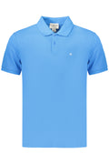CALVIN KLEIN MEN'S SHORT-SLEEVE POLO SHIRT BLUE