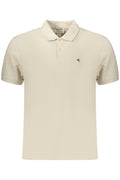 CALVIN KLEIN MEN'S SHORT-SLEEVE POLO SHIRT BEIGE
