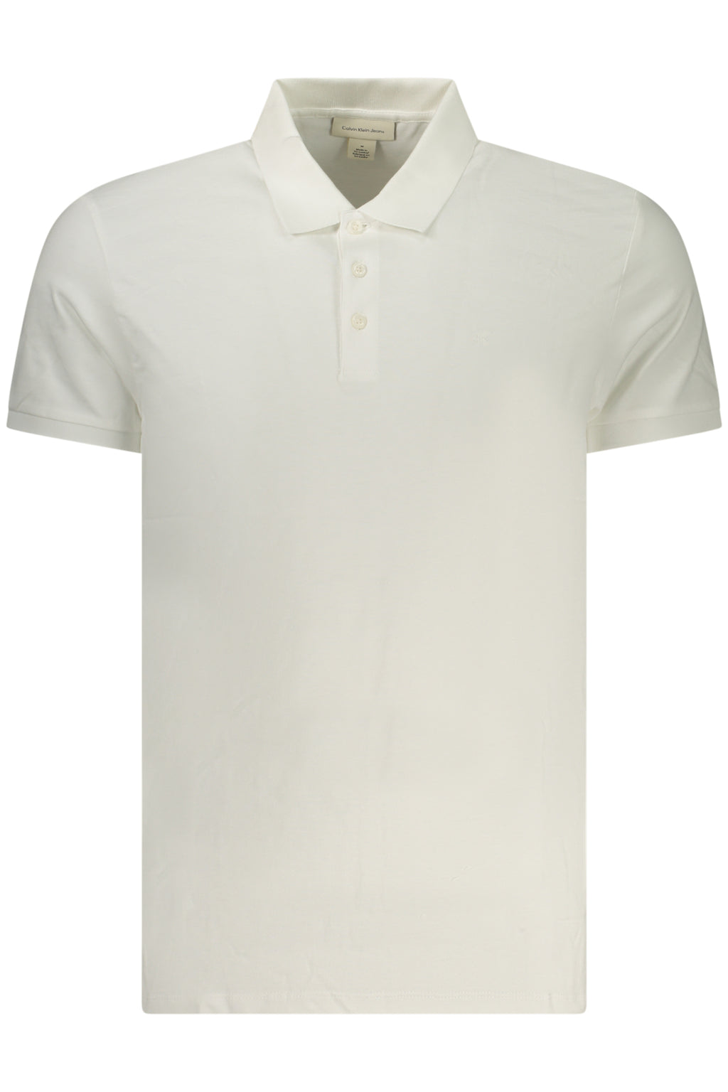 CALVIN KLEIN MEN'S SHORT-SLEEVE POLO SHIRT WHITE