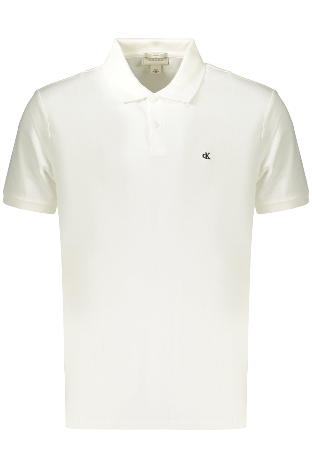CALVIN KLEIN MEN'S SHORT-SLEEVE POLO SHIRT WHITE