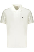 CALVIN KLEIN MEN'S SHORT-SLEEVE POLO SHIRT WHITE