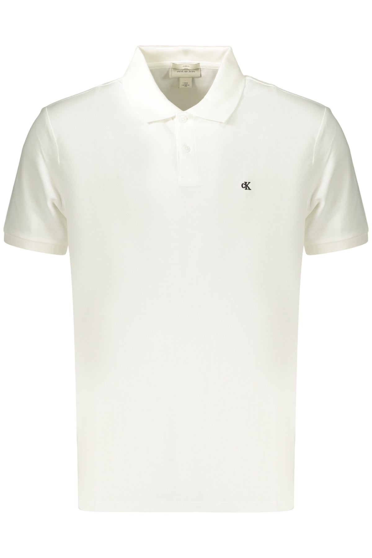 CALVIN KLEIN MEN'S SHORT-SLEEVE POLO SHIRT WHITE