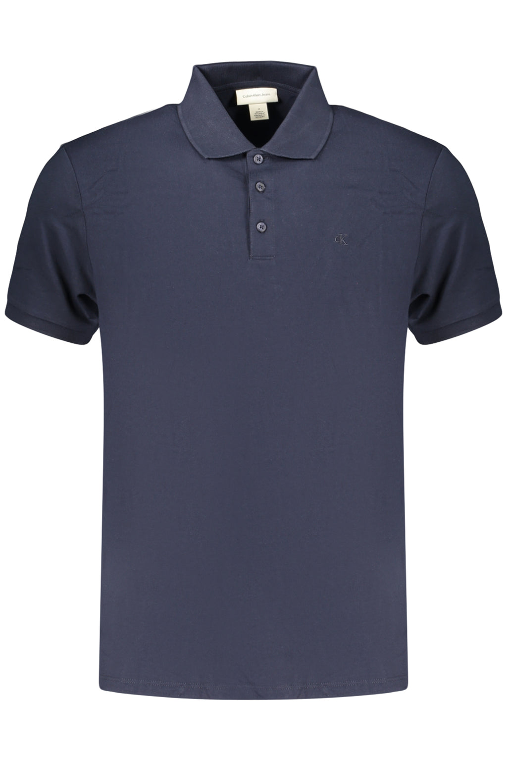 CALVIN KLEIN MEN'S SHORT-SLEEVE POLO SHIRT BLUE