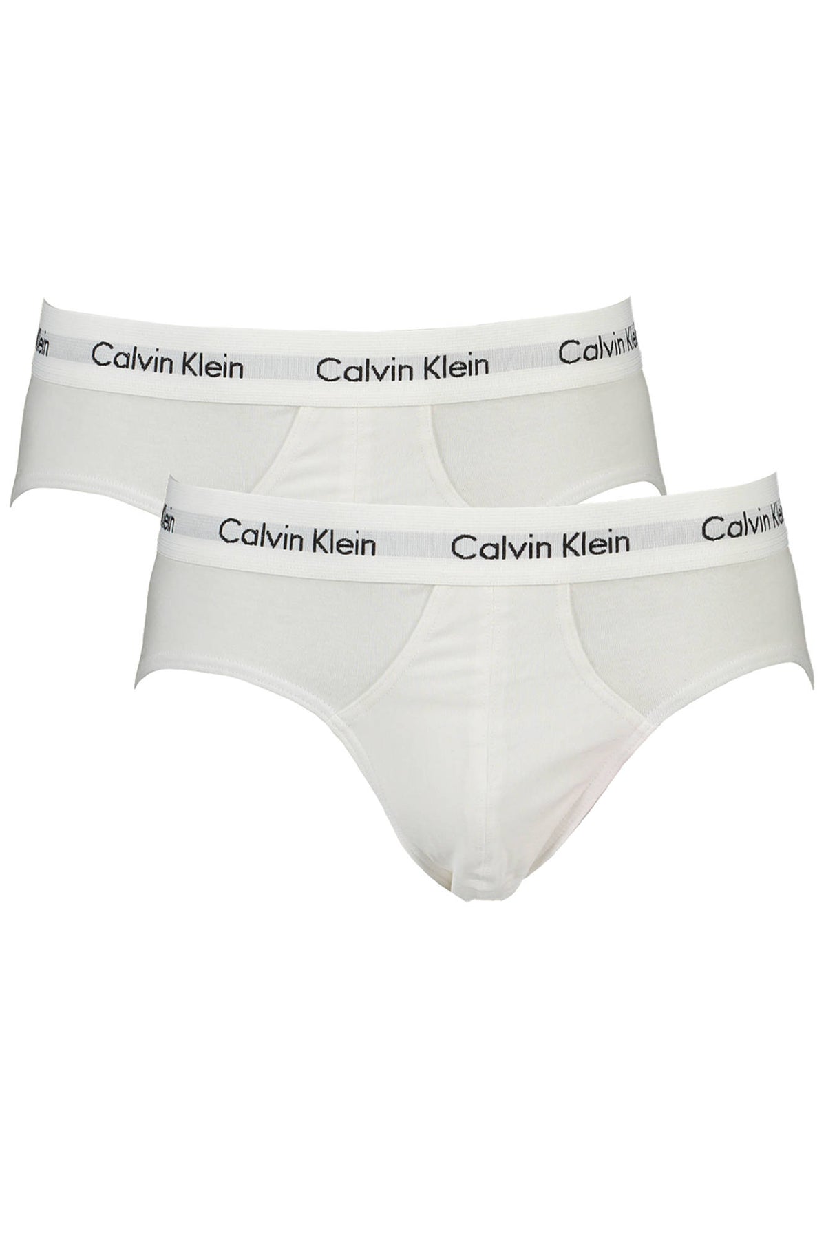 CALVIN KLEIN Men's White Briefs Tri-Pack 0000U2661G