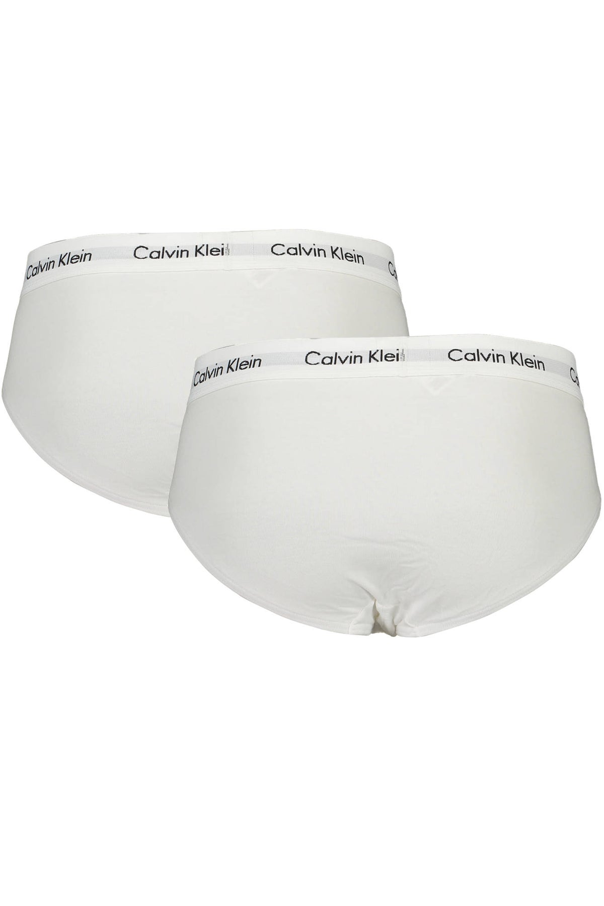CALVIN KLEIN Men's White Briefs Tri-Pack 0000U2661G