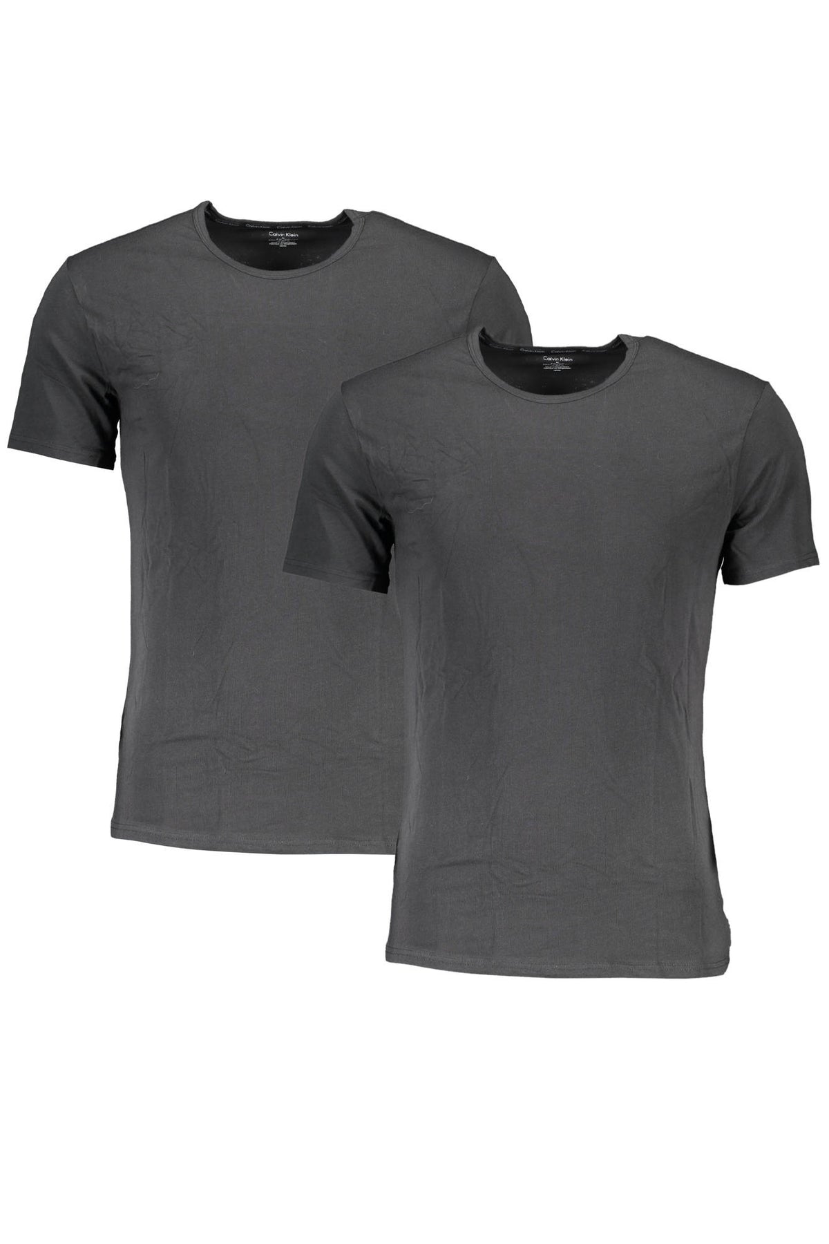 CALVIN KLEIN Men's Black Outfit T-shirt Bi-Pack 000NB1088A