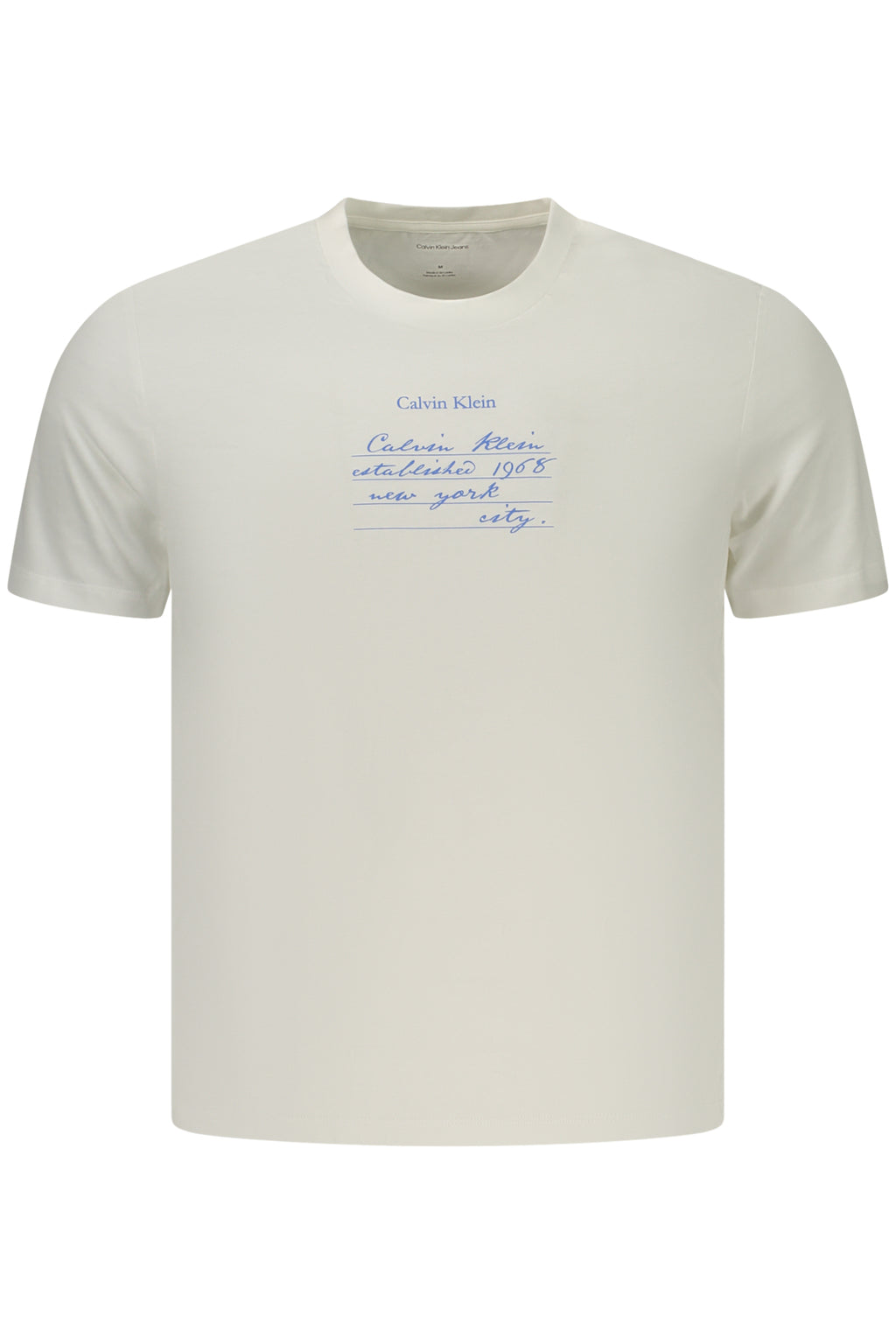 CALVIN KLEIN MEN'S SHORT-SLEEVE T-SHIRT WHITE