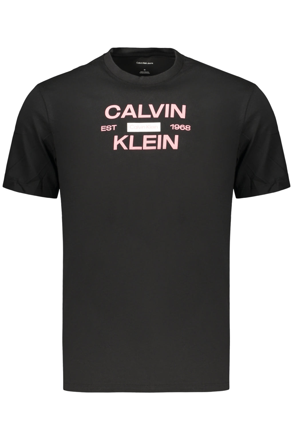 CALVIN KLEIN MEN'S SHORT-SLEEVE T-SHIRT BLACK