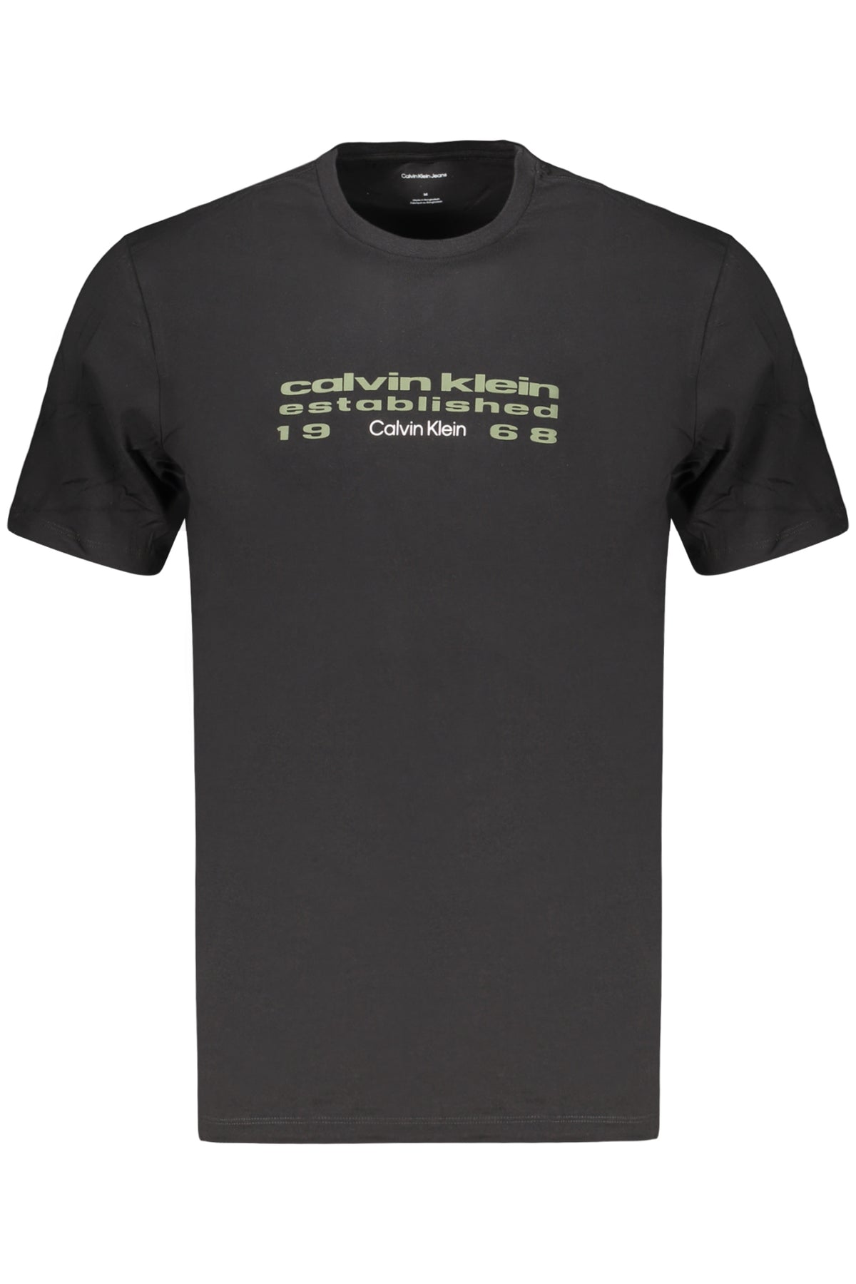 CALVIN KLEIN Men's Short-sleeve T-shirt Black LV04RG800G