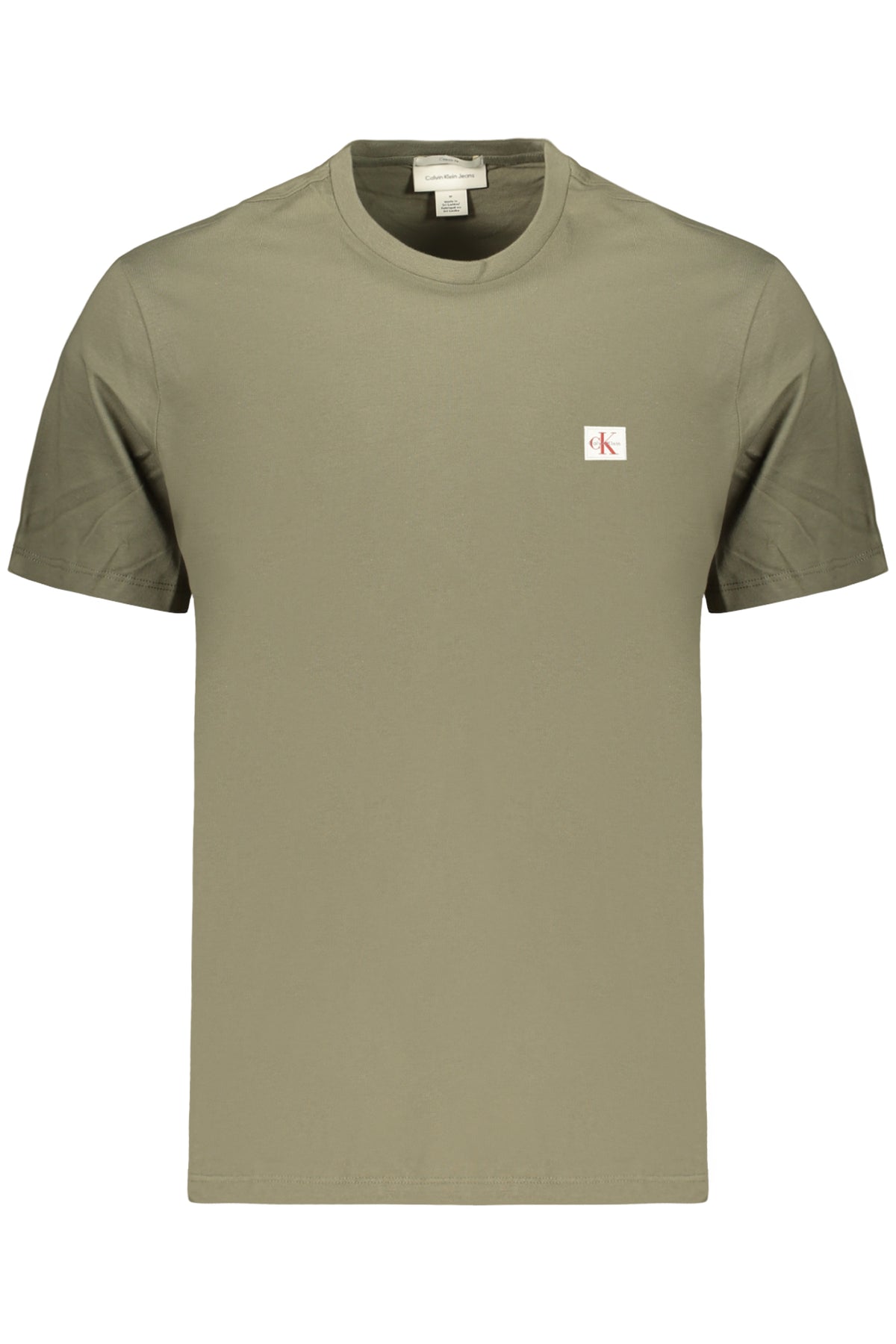 CALVIN KLEIN Men's Short-sleeved T-shirt Green LV04RC272G
