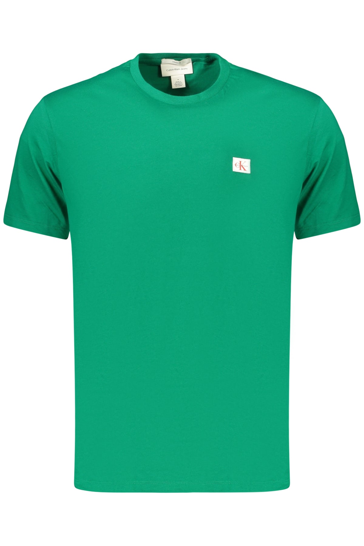 CALVIN KLEIN Men's Short-sleeved T-shirt Green LV04RC272G