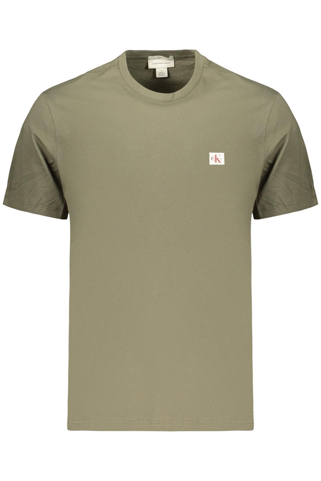 CALVIN KLEIN MEN'S SHORT-SLEEVED T-SHIRT GREEN