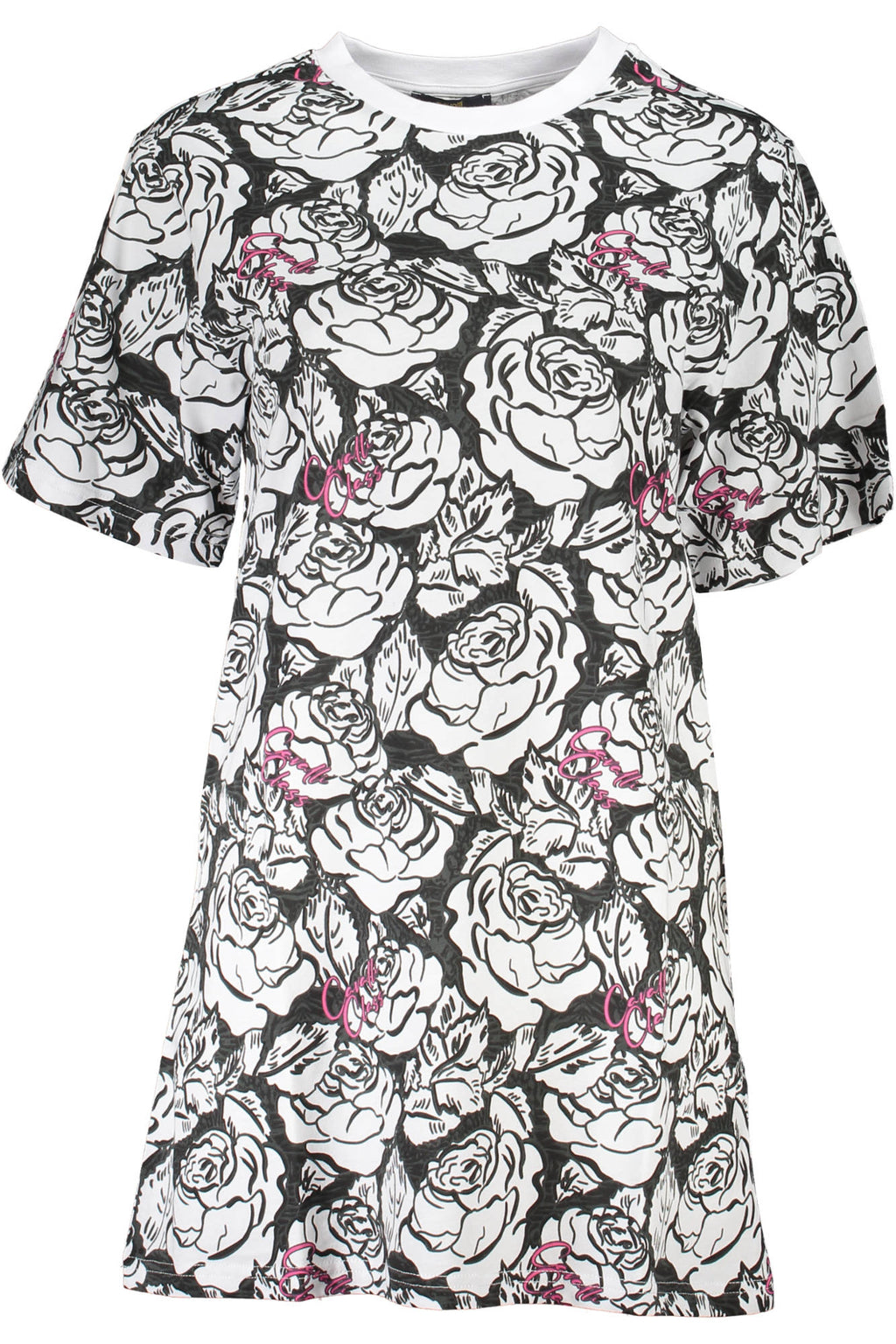 CAVALLI CLASS SHORT DRESS WOMEN WHITE