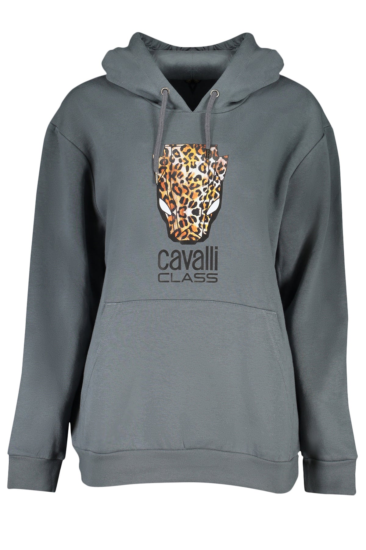 CAVALLI CLASS WOMEN'S ZIPLESS SWEATSHIRT GRAY