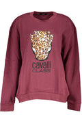 CAVALLI CLASS WOMEN'S SWEATSHIRT WITHOUT ZIP PURPLE