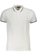 CAVALLI CLASS POLO SHORT SLEEVES MEN WHITE