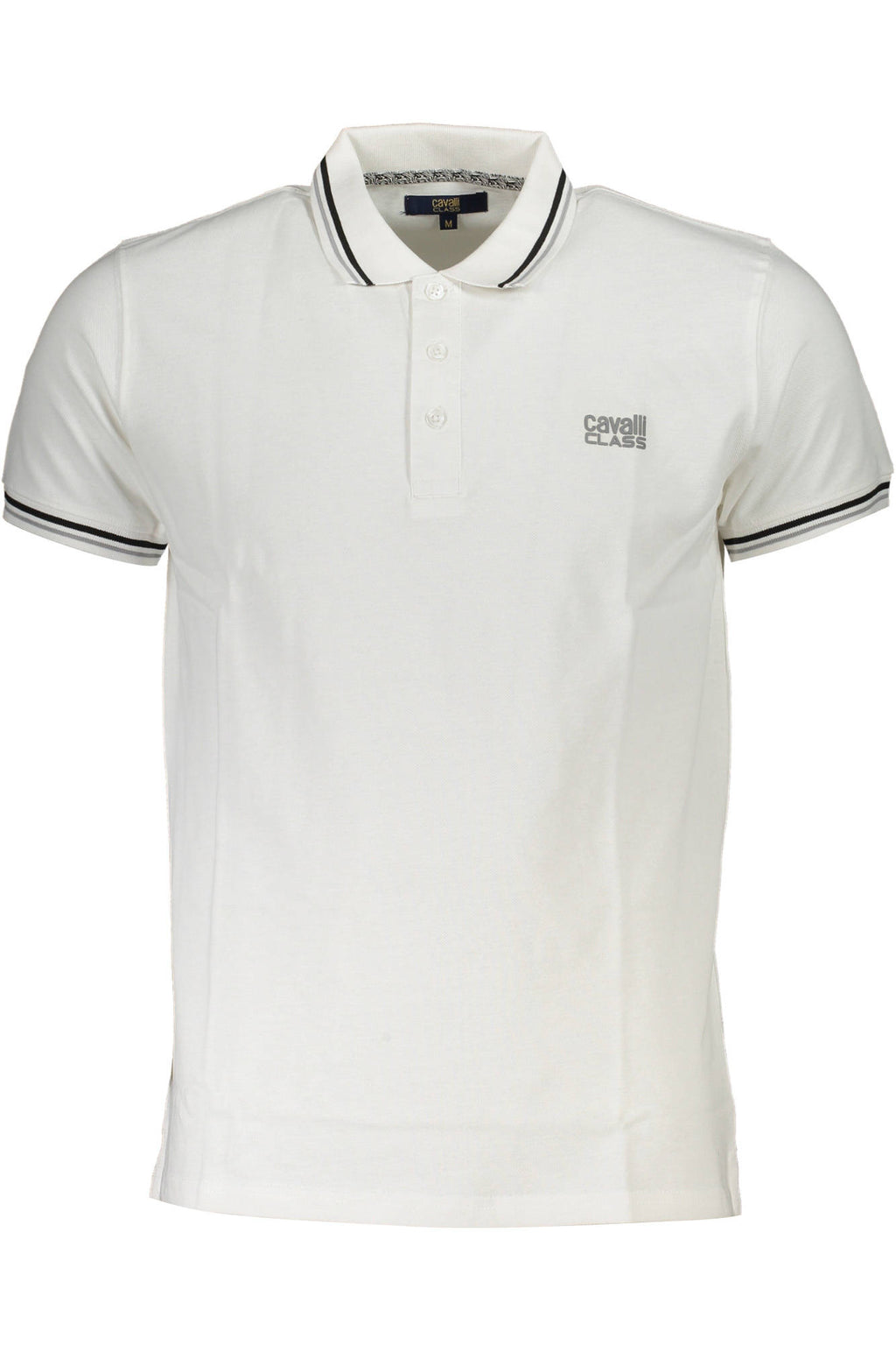 CAVALLI CLASS POLO SHORT SLEEVES MEN WHITE