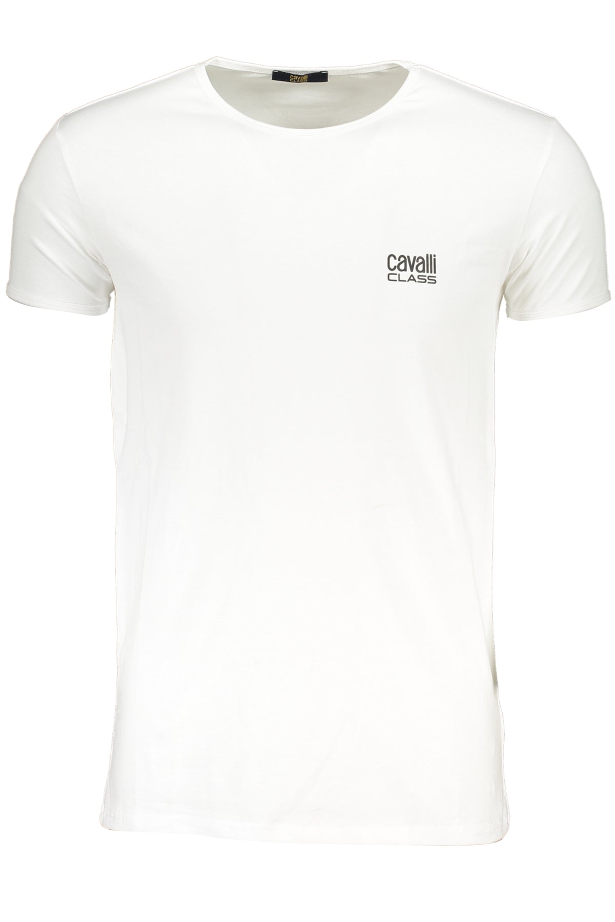 CAVALLI CLASS MEN'S SHORT SLEEVED T-SHIRT WHITE