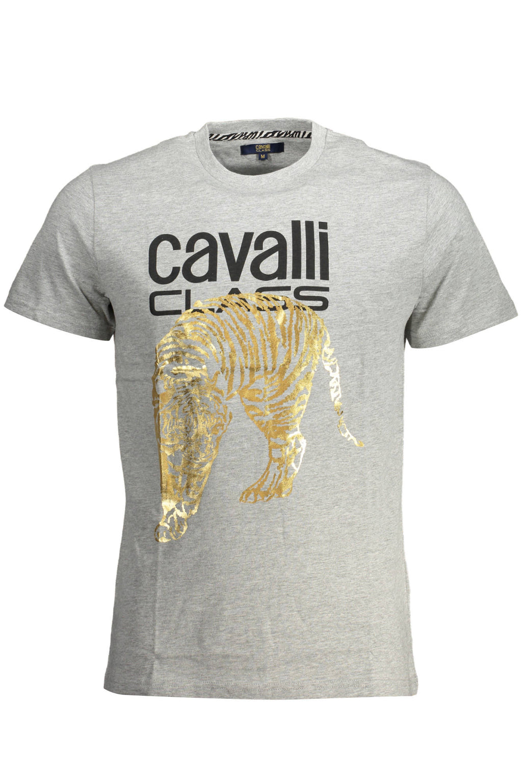 CAVALLI CLASS SHORT SLEEVE T-SHIRT MEN GREY