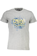 CAVALLI CLASS SHORT SLEEVE T-SHIRT MEN GREY