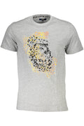 CAVALLI CLASS SHORT SLEEVE T-SHIRT MEN GREY