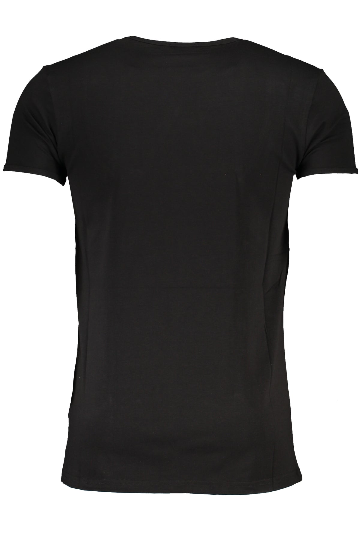 CAVALLI CLASS MEN'S SHORT SLEEVE T-SHIRT BLACK