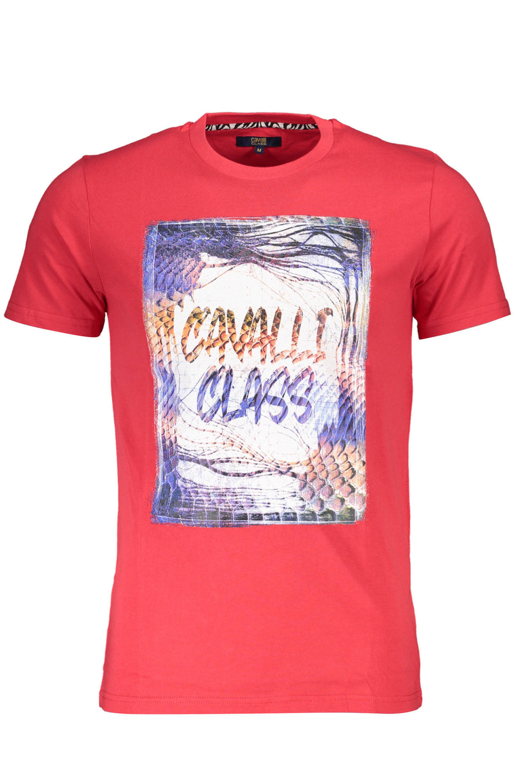 CAVALLI CLASS SHORT SLEEVE T-SHIRT MEN RED